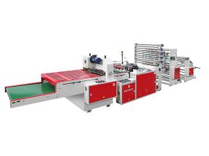 Máquina para fabricar bolsas de plástico de alta velocidad CW-1100BS5+AP