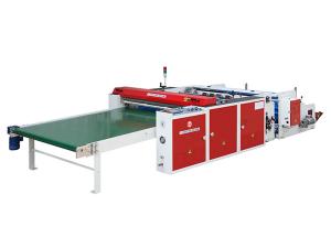 Máquina de producción de bolsas con fondo sellado de alta velocidad con sistema de cuchilla serie CW-1400FB 