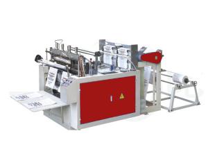 Máquina automática para fabricar bolsas camiseta de sellado  y corte en caliente CW-2/400 HSC